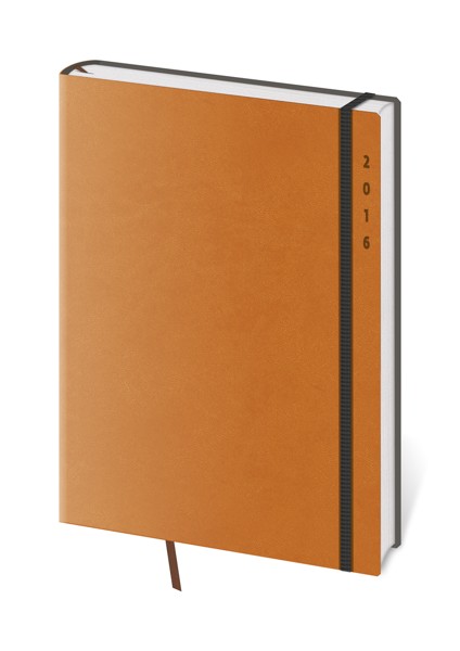 Diář týdenní A5 Flexies oranžový