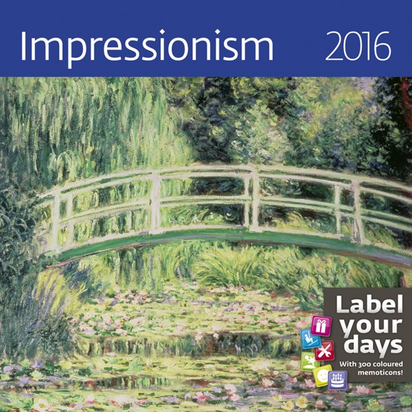 Impressionism kalendář
