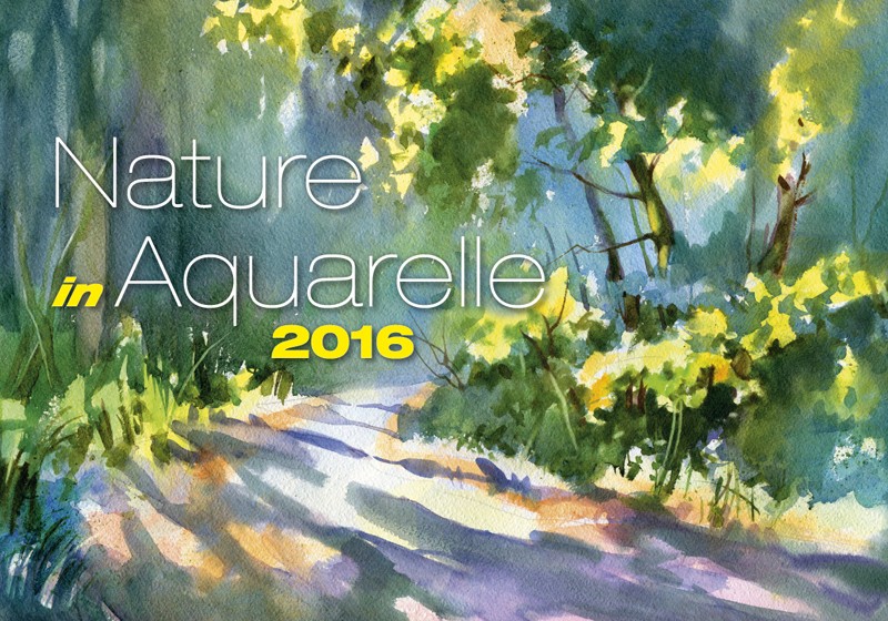 Nature in Aquarelle kalendář