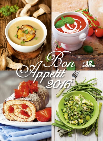 Bon Apetit + 12 receptů kalendář