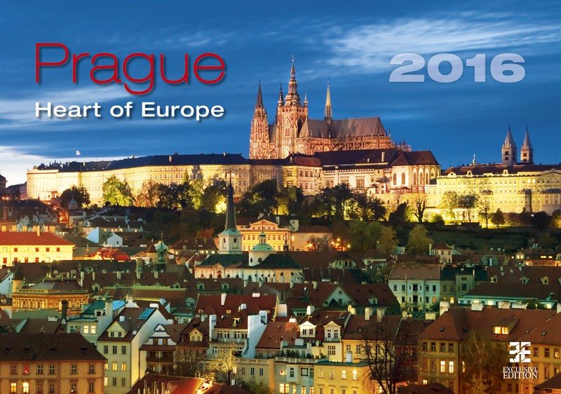 Prague - Heart of Europe kalendář