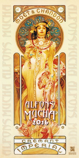 Alfons Mucha kalendář