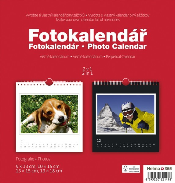 Fotokalendář kalendář