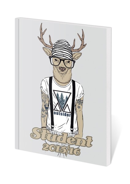 Diář Poketto Student - Deer
