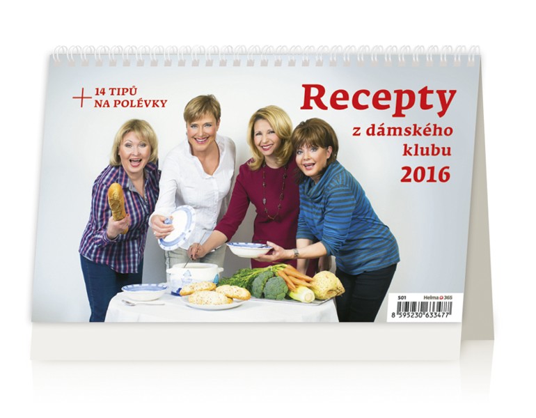 Recepty z Dámského klubu kalendář