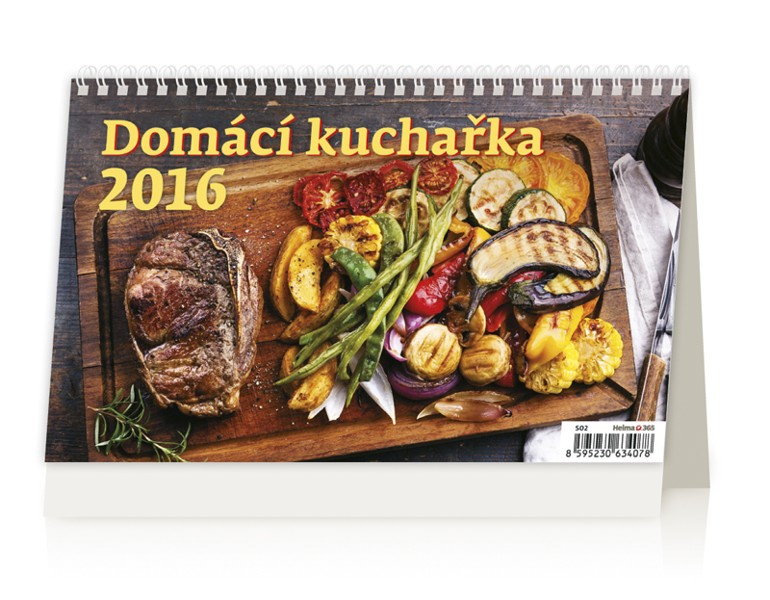Domácí kuchařka kalendář