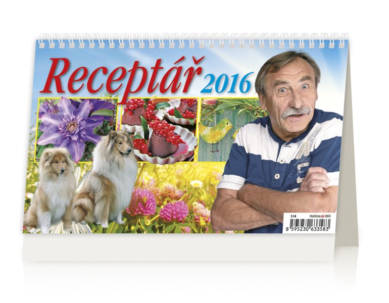 Receptář kalendář