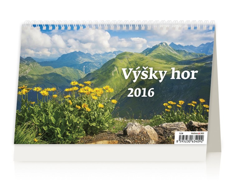 Výšky hor kalendář