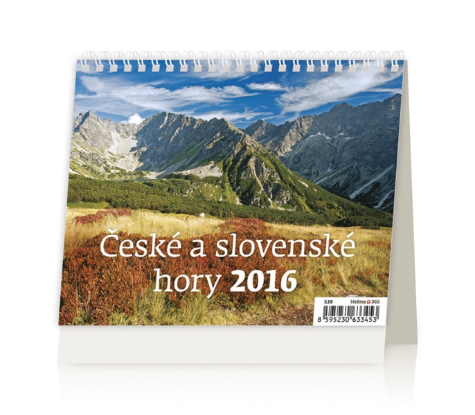 MiniMax České a slovenské hory kalendář